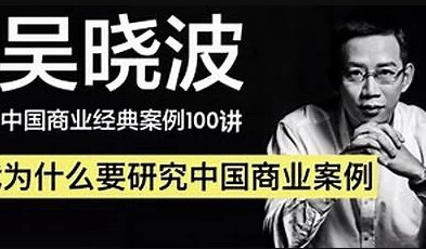 吴晓波：中国商业经典案例100讲-绿动下载