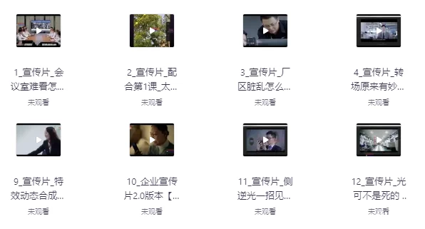 【企业宣传片】拍摄思维提升专业影视质感核心揭密一课搞定-绿动下载