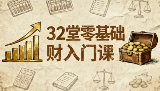 32堂零基础理财入门课-绿动下载