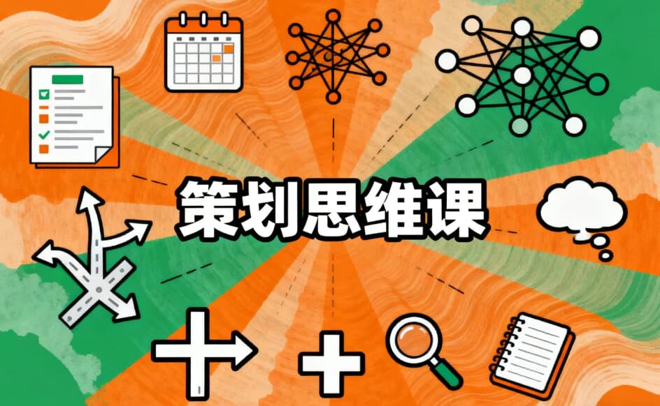 策划思维课-绿动下载