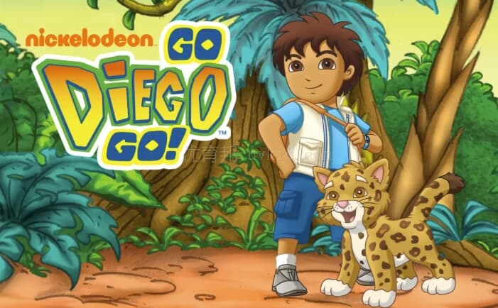 少儿生物启蒙动画《Go Diego Go 出发吧!迪亚哥 (中英双版) 》-绿动下载