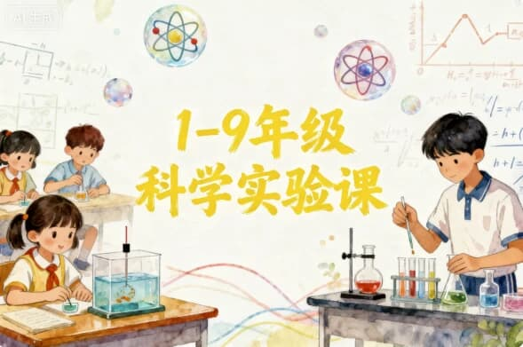 1-9年级科学实验课-绿动下载