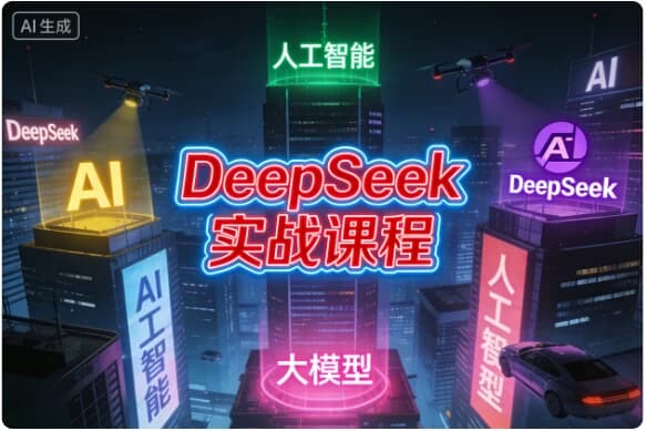 DeepSeek 实战课程｜AI助手的全场景实战应用-绿动下载