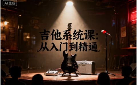 吉他系统课 从入门到精通-绿动下载