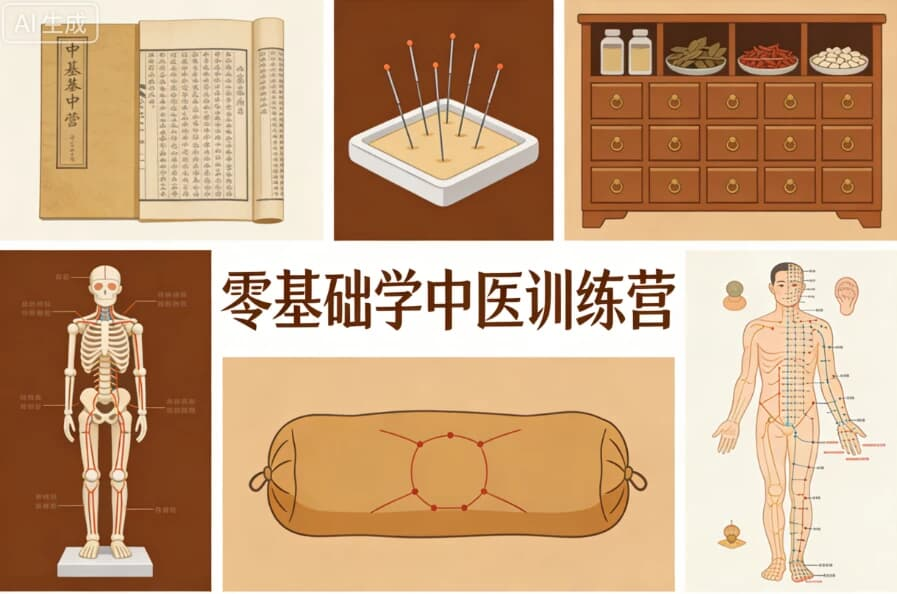 零基础学中医训练营(完结・视频+讲义全套)-绿动下载