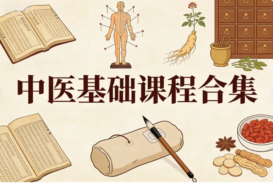 中医基础合集(全套完结・系统入门课)-绿动下载