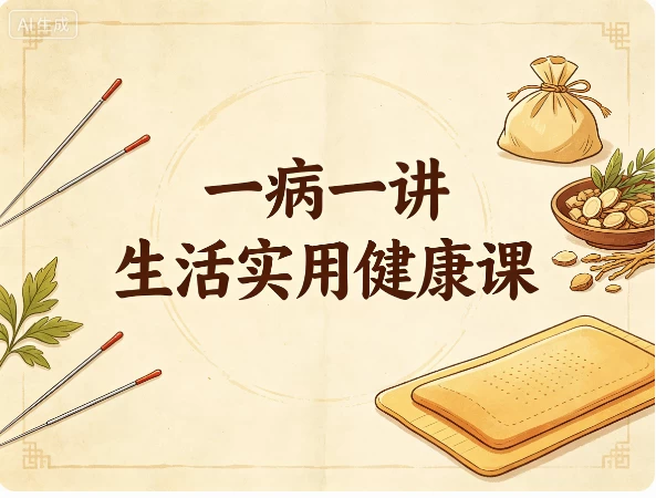 【健康生活】一病一讲生活实用健康课-绿动下载