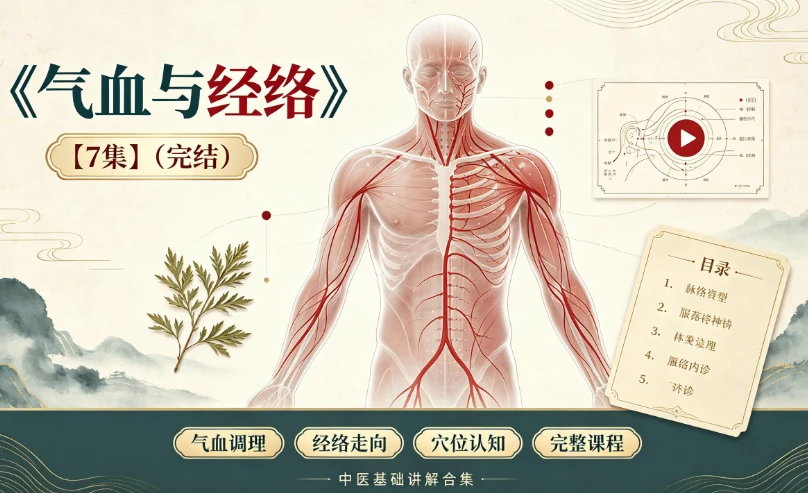 【健康养生】中医课程《气血与经络》-绿动下载