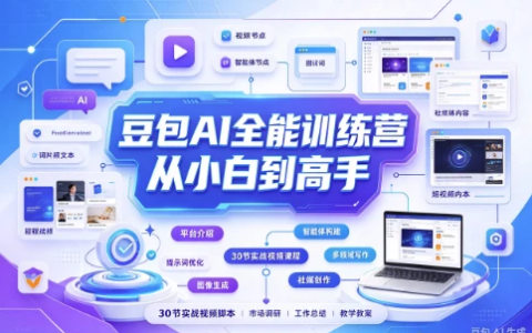 豆包AI全能训练营从小白到高手-绿动下载