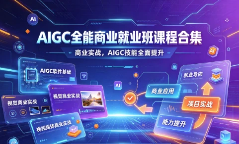 AIGC全能商业就业班课程合集-绿动下载
