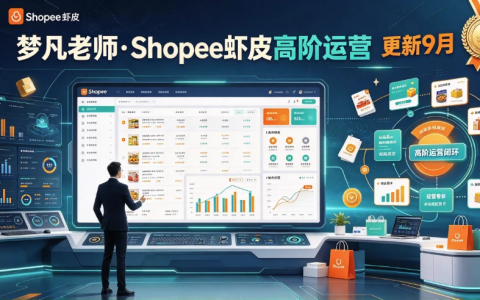 梦凡老师·Shopee虾皮高阶运营课程（更新9月）-绿动下载