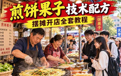 煎饼果子技术配方全套视频教程-绿动下载